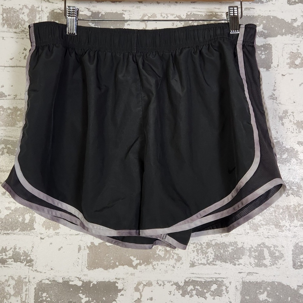 Nike Dri Fit Women's Running Shorts XL Gray Athletic Gym Workout Athleisure